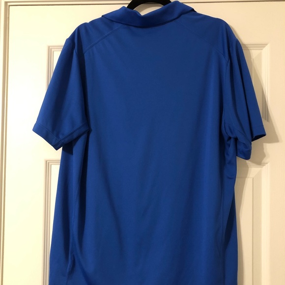 NIKE GOLF DRI-FIT MEN’S COLLARED BLUE SHIRT - L - Picture 4 of 4